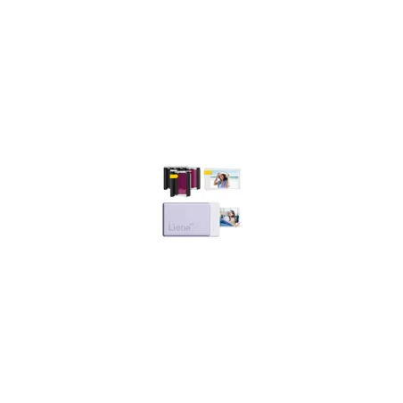 Liene Pearl N200 Pro 2x3" Portable Photo Printer Kit (Purple)